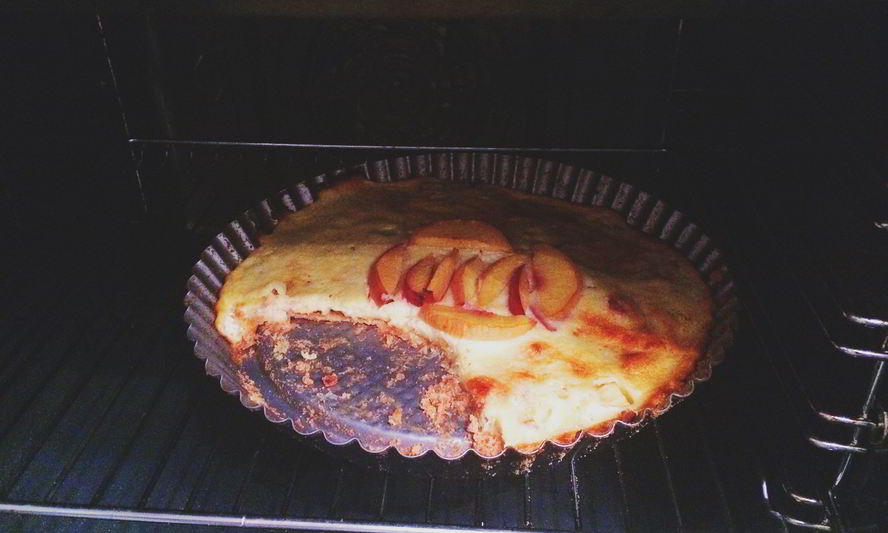 Рецепт запеканки с персиками