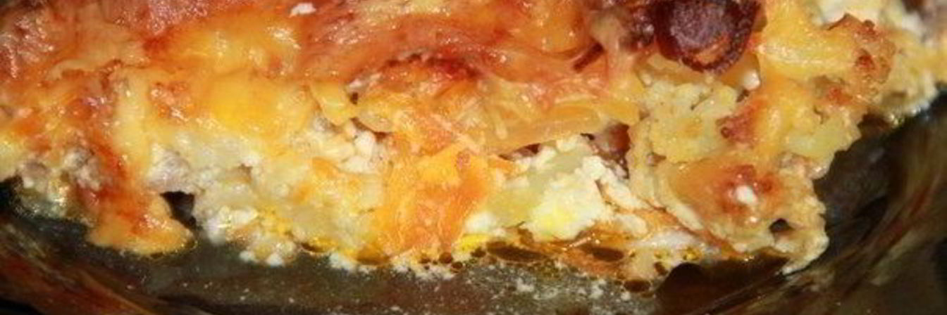 Запеканка с цветной капустой и сыром