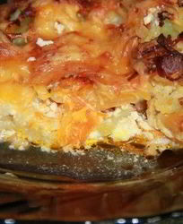 Запеканка с цветной капустой и сыром