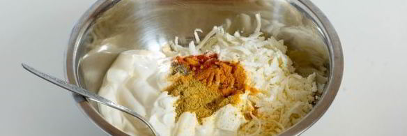 запеканка с тыквой, картофелем и шпинатом