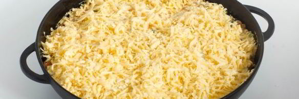 запеканка с тыквой, картофелем и шпинатом