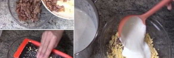 запеканка с яйцами и сыром