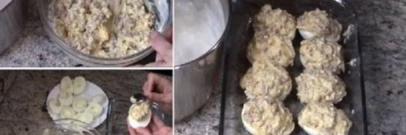 запеканка с яйцами и сыром