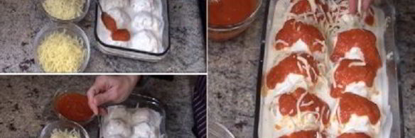 запеканка с яйцами и сыром