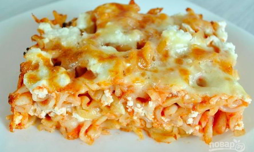 Рецепт запеканки в фольге