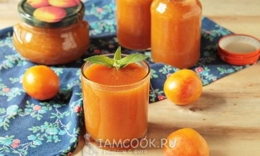 Рецепт абрикосового сока с мякотью на зиму