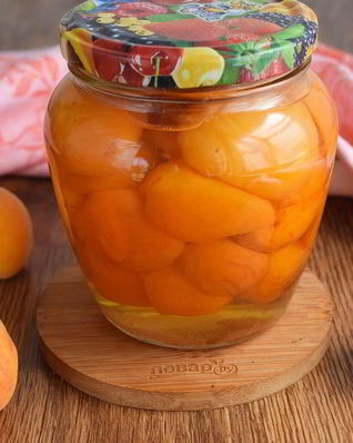 Абрикосы в собственном соку на зиму