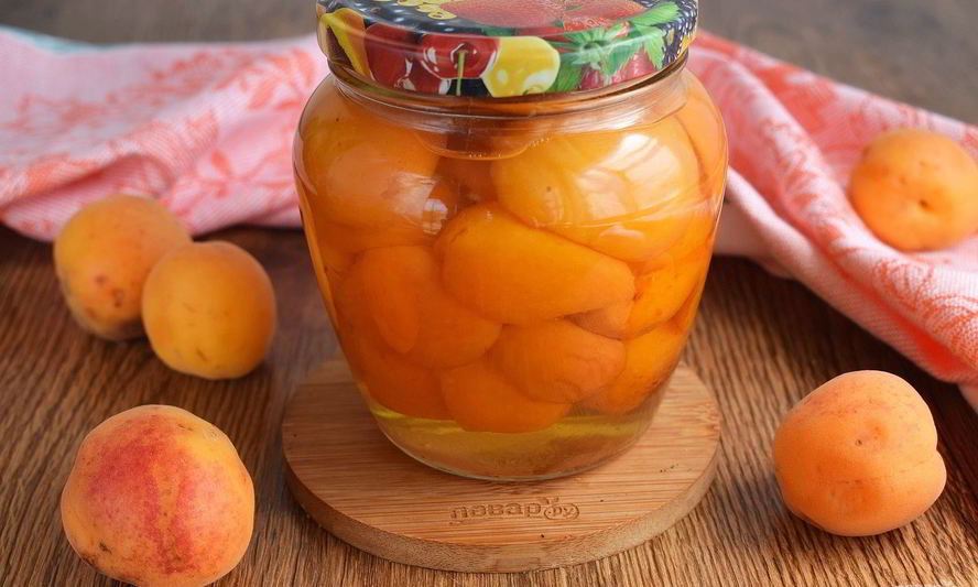 Рецепт абрикосов в собственном соку на зиму