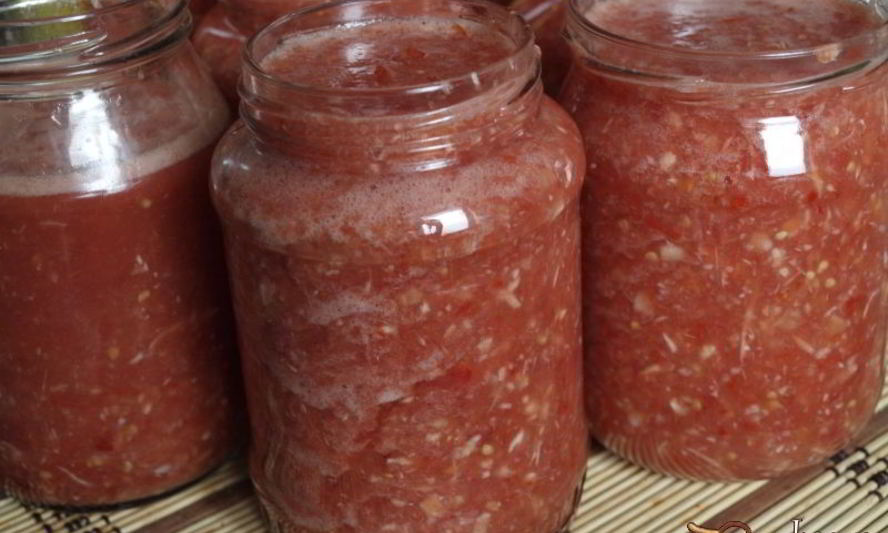 Рецепт аджики с хреном