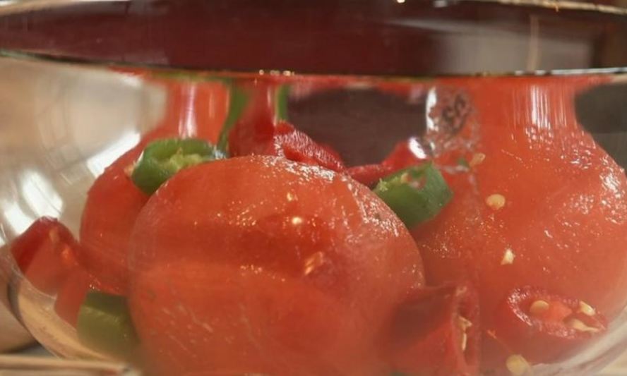 Рецепт аджики с кинзой