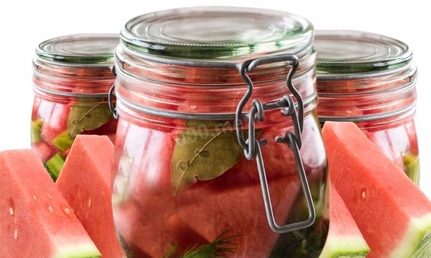 Рецепт арбузов в банках на зиму без стерилизации