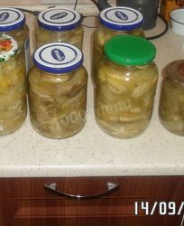 Баклажаны на зиму в масле с чесноком