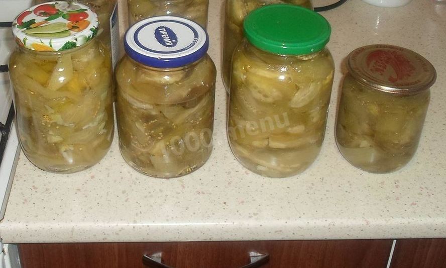 Рецепт баклажанов на зиму в масле с чесноком