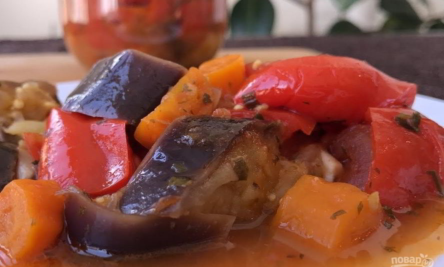 Рецепт баклажанов по-гречески на зиму