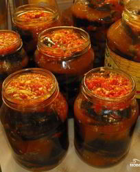 Баклажаны по-грузински на зиму