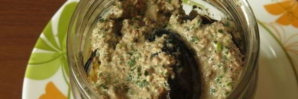 баклажаны в ореховом соусе на зиму