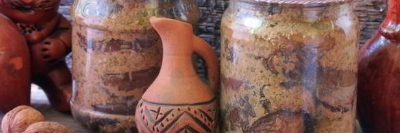 баклажаны в ореховом соусе на зиму