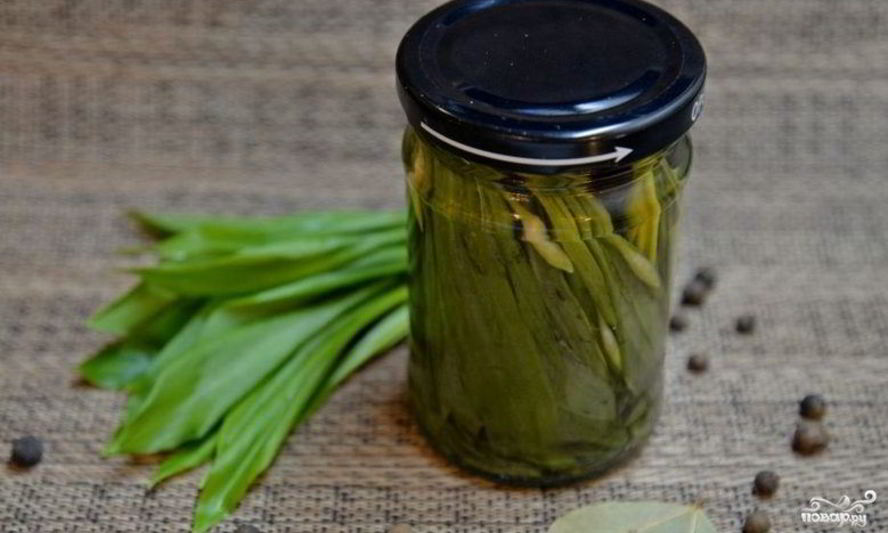 Рецепт черемши на зиму