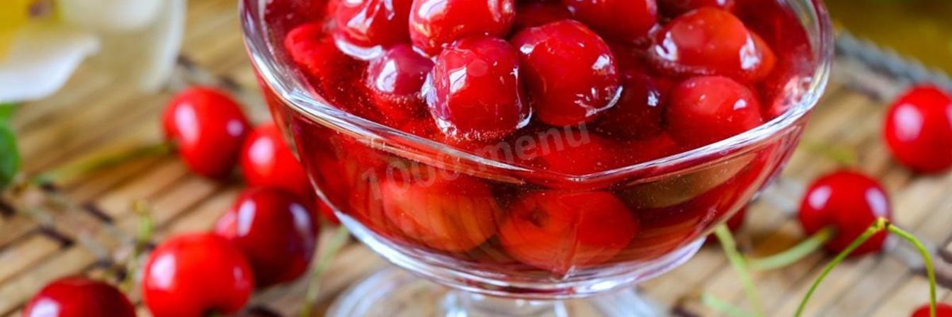 Черешня в собственном соку на зиму