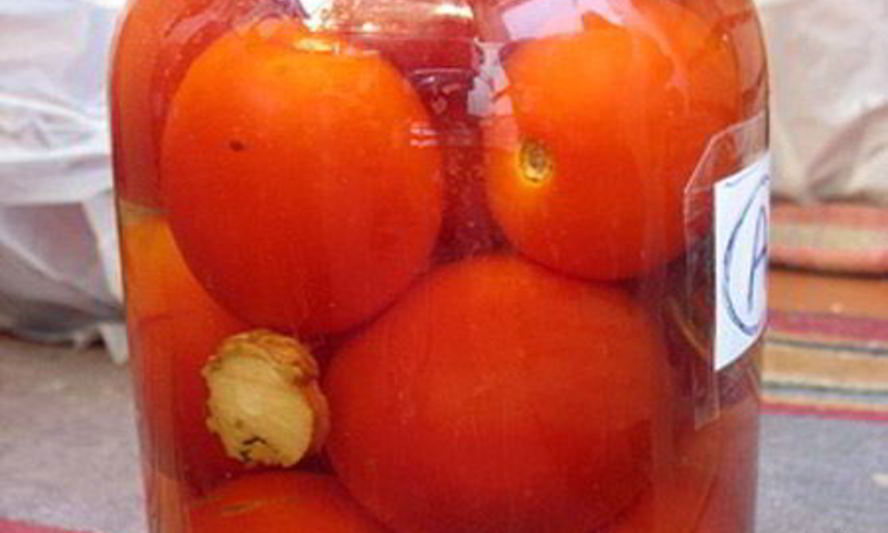 Рецепт домашних помидоров на зиму