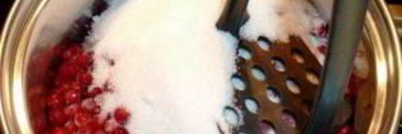 брусничный джем