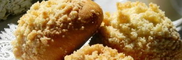 булочки с джемом и штрейзелем