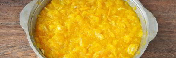 быстрый апельсиновый джем на квиттине