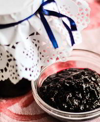 Чернично-малиновый джем