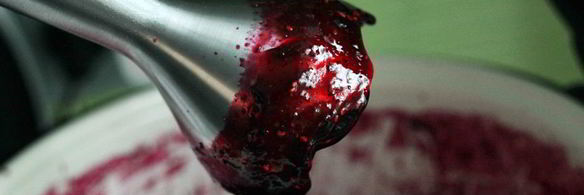 чернично-малиновый джем