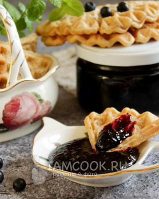 Черничный джем в хлебопечке