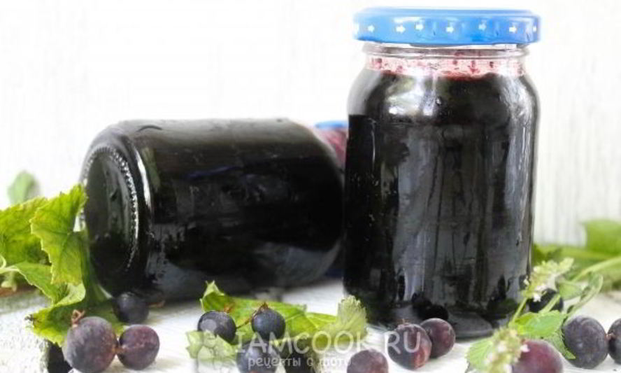 Рецепт джема из черной смородины на зиму