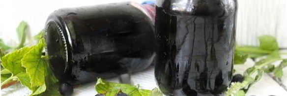 джем из черной смородины на зиму