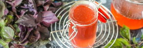 джем из красного базилика