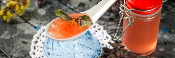 джем из красного базилика