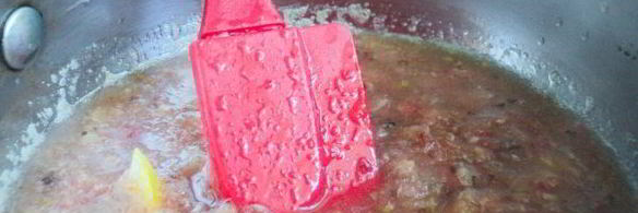 джем из крыжовника, лимона и мелиссы