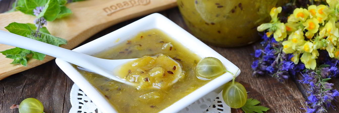 Джем из крыжовника с апельсином на зиму