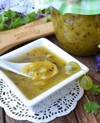 Джем из крыжовника с апельсином на зиму