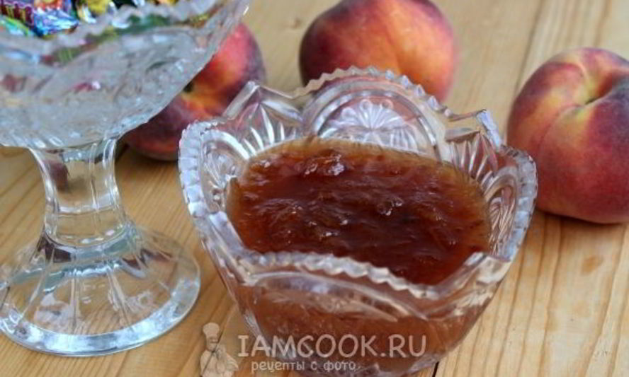 Рецепт джема из персиков
