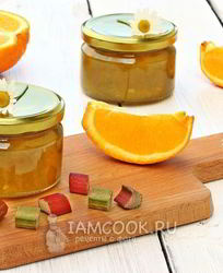 Джем из ревеня и апельсина