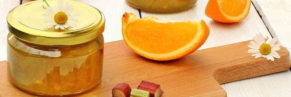 джем из ревеня и апельсина