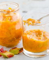 Джем из ревеня с апельсином