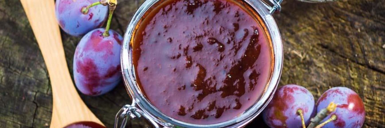 Джем из слив и яблок