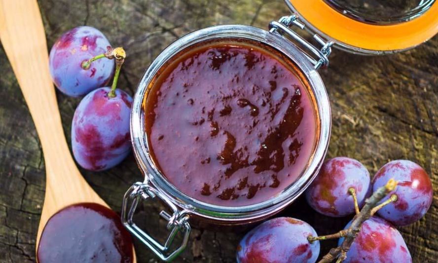 Рецепт джема из слив и яблок