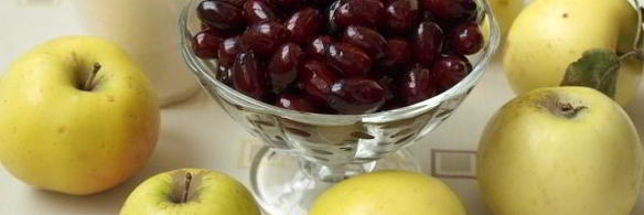 джем из яблок и кизила