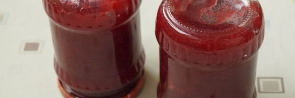 джем из яблок и кизила