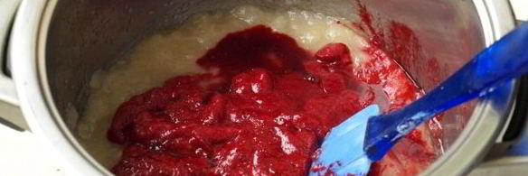 джем из яблок и кизила