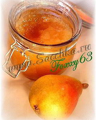 Грушево-карамельный джем с ромом