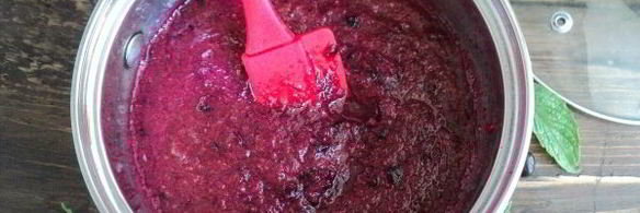 кабачковый джем с черной смородиной