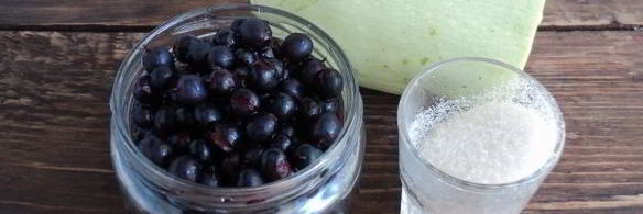 кабачковый джем с черной смородиной