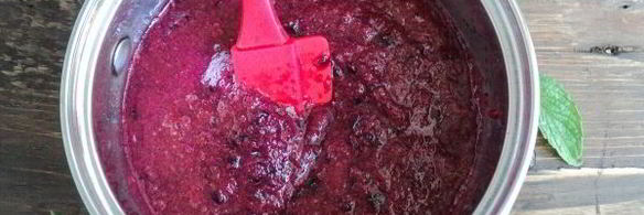 кабачковый джем с черной смородиной